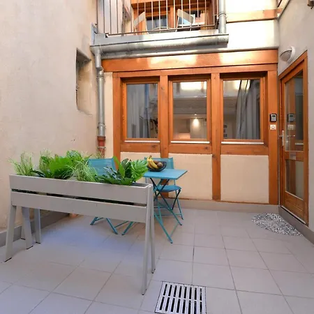 Ferienwohnung La Petite Terrasse Du Centre Colmar Exterior foto